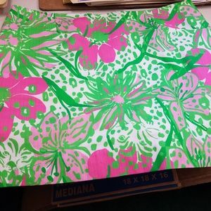 Lilly Pulitzer floral skort size 6
